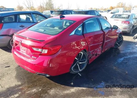 2021 Honda Accord Sport Special Edition from USA, damaged, VIN 1HGCV1F45MA044608